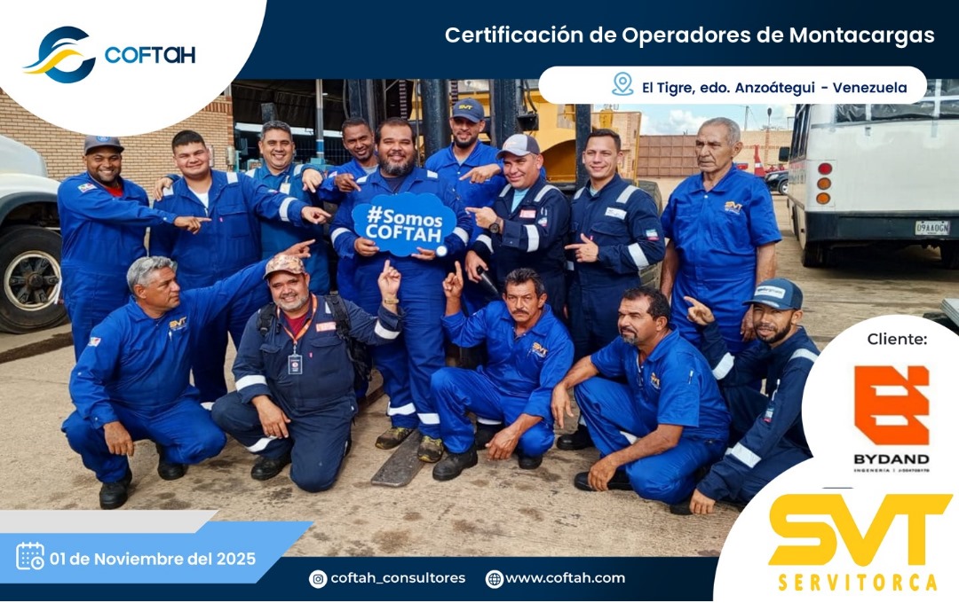 Lee más sobre el artículo Certificación de Operadores de Montacargas en SERVITORCA y BYDAND