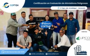 Certificación en Evaluación de Atmósferas Peligrosas