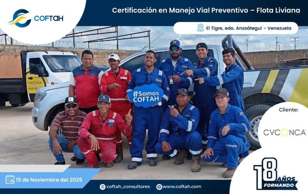 Certificación en Manejo Vial Defensivo – Flota Liviana