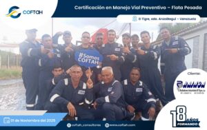 Certificación en Manejo Vial Defensivo – Flota Pesada