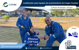 Certificación para Equipos de Levantamientos de Cargas Pesadas