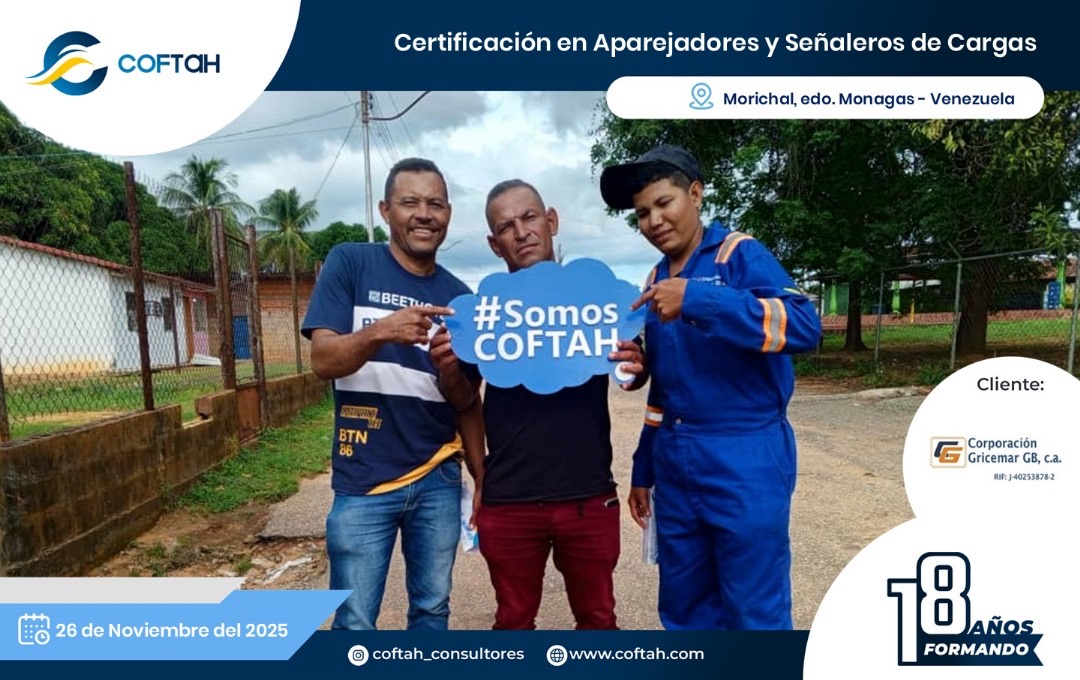 Lee más sobre el artículo Certificación de Aparejadores y Señaleros de Cargas en GRICEMAR