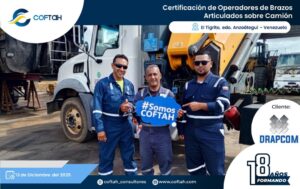 Certificación de Operadores de Brazos Articulados sobre Camión