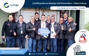 Certificación en Manejo Vial Prventivo – Flota Liviana