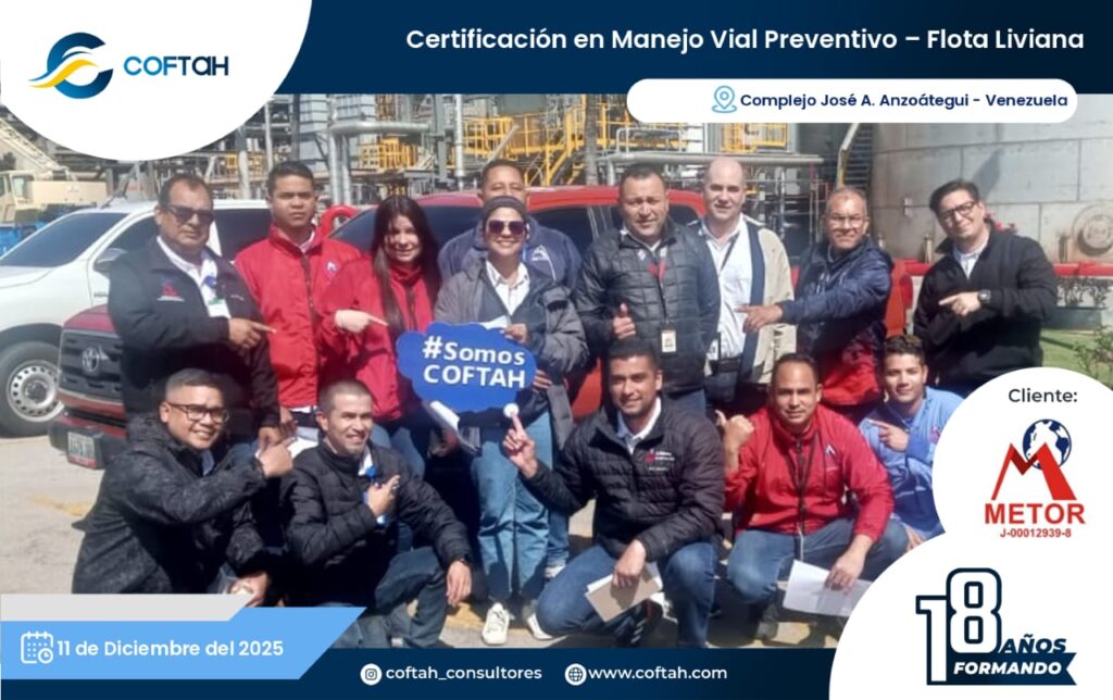 Certificación en Manejo Vial Preventivo - Flota Liviana