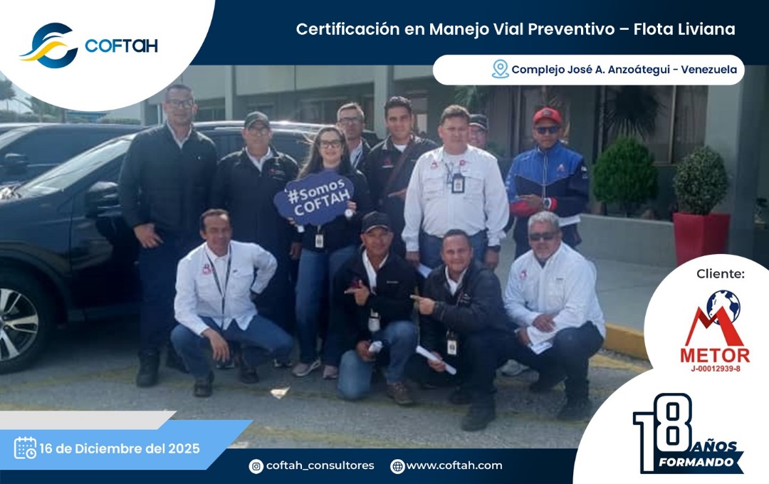 Lee más sobre el artículo Certificación en Manejo Vial Preventivo – Flota Liviana en METANOL DE ORIENTE