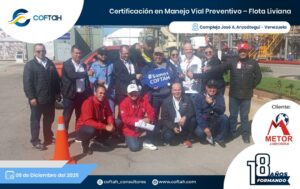 Certificación en Manejo Vial Preventivo - Flota Liviana
