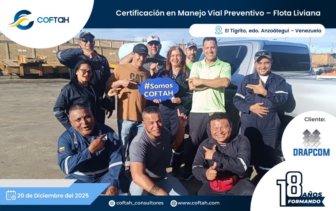 Lee más sobre el artículo Certificación en Manejo Vial Preventivo – Flota Liviana en DRAPCOM