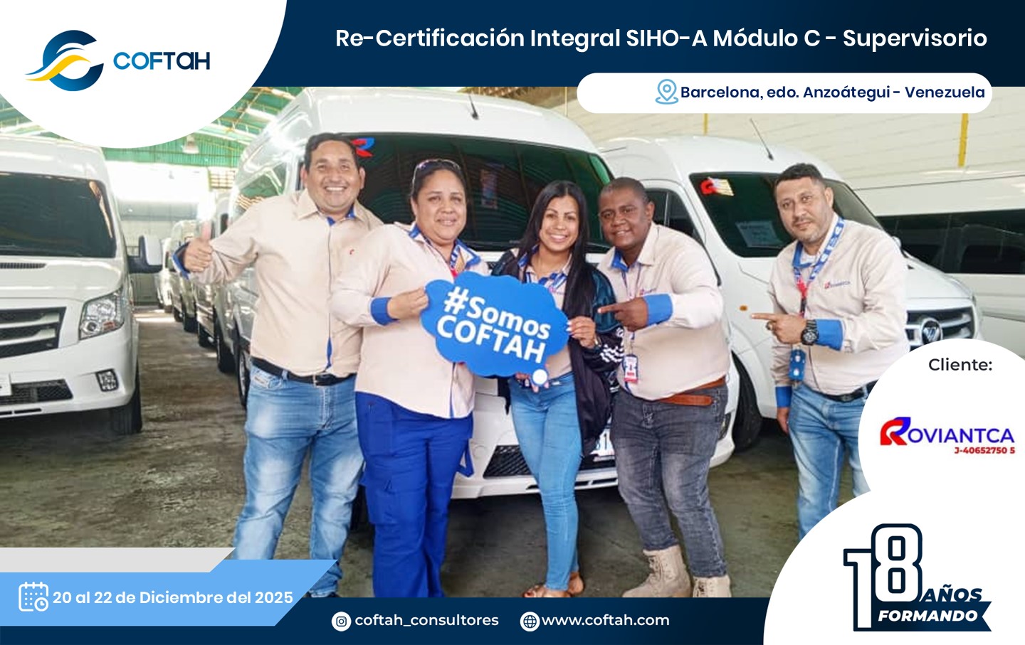 Lee más sobre el artículo Certificación Integral SIHO-A Módulo C – Supervisorio en ROVIANTCA