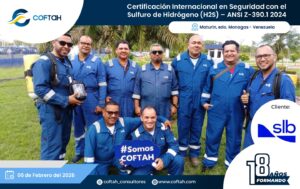 Certificación Internacional con el Sulfuro de Hidrógeno H2S – ANSI Z-390.1 2024