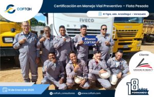 Certificación en Manejo Vial Preventivo – Flota Pesada