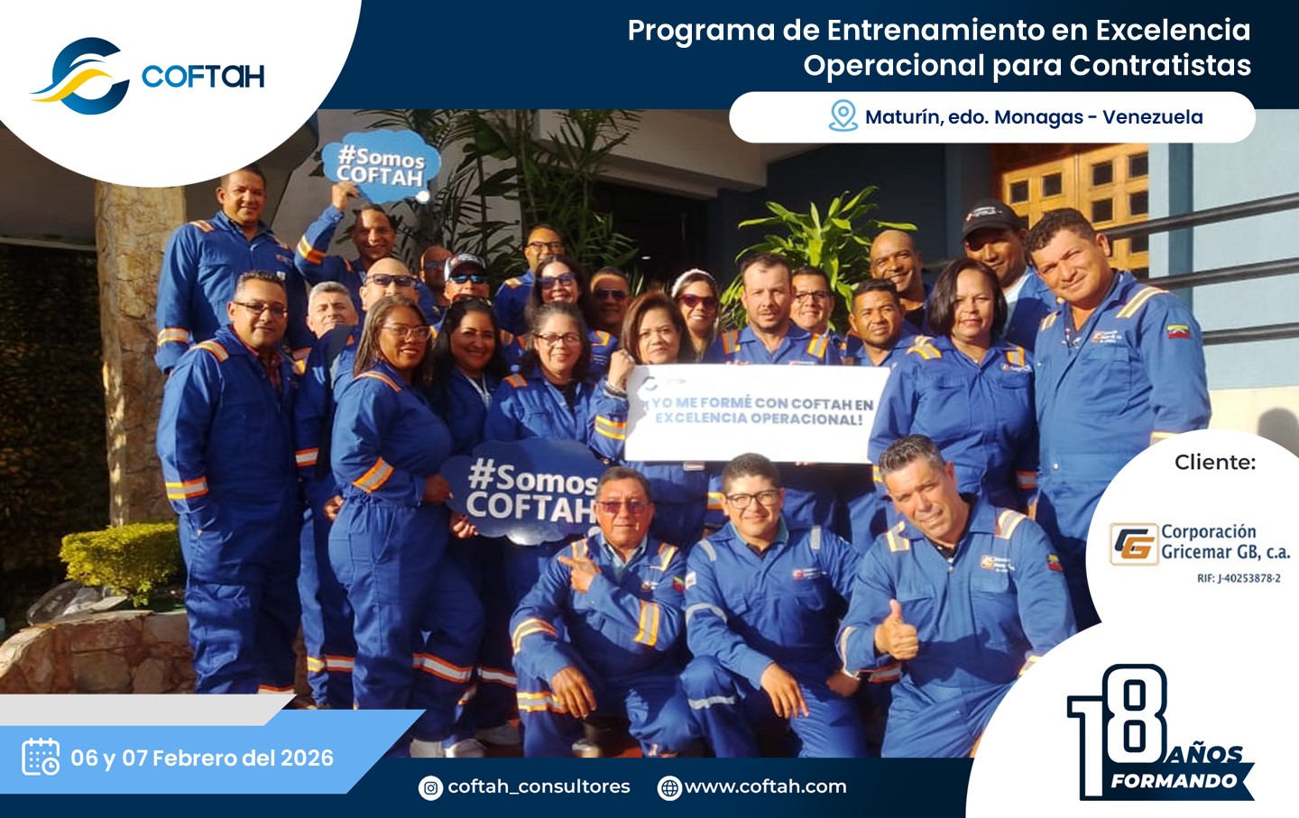 Lee más sobre el artículo Programa de Entrenamiento en Excelencia Operacional para Contratistas en CORPORACION GRICEMAR