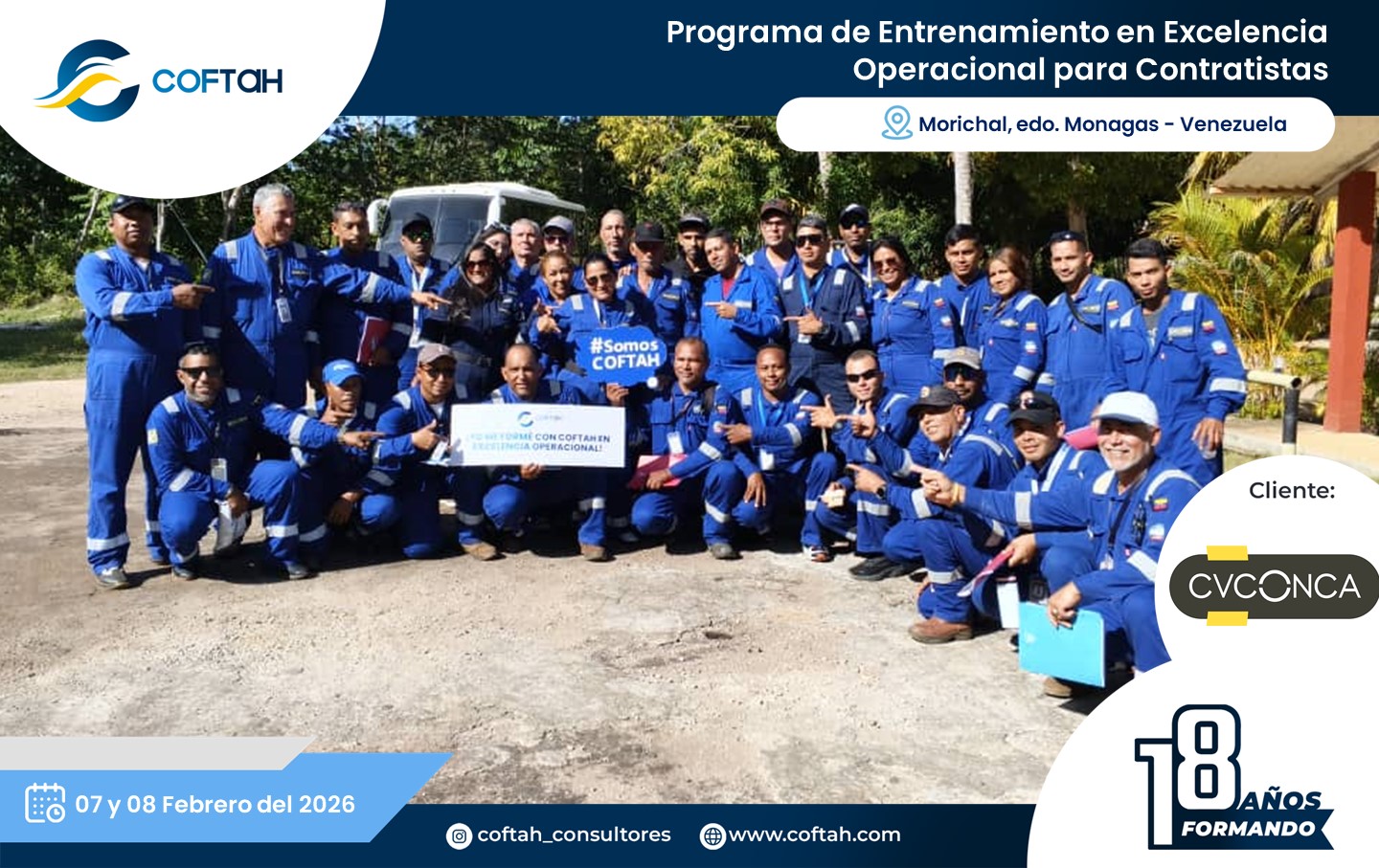 Lee más sobre el artículo Programa de Entrenamiento en Excelencia Operacional para Contratistas  en CVCONCA