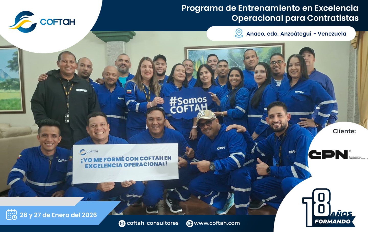 Lee más sobre el artículo Programa de Entrenamiento en Excelencia Operacional para Contratistas en CONPRONORTE