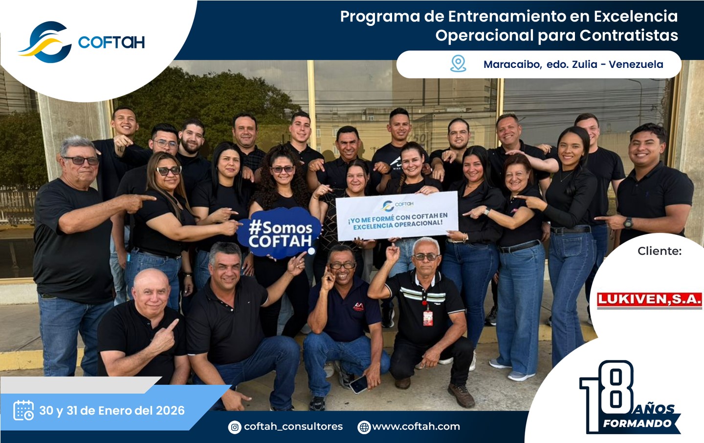 Lee más sobre el artículo Programa de Entrenamiento en Excelencia Operacional para Contratistas en LUKIVEN