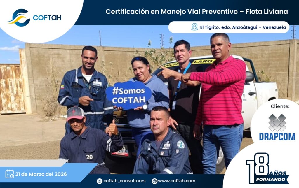 Certificación en Manejo Vial Preventivo – Flota Liviana