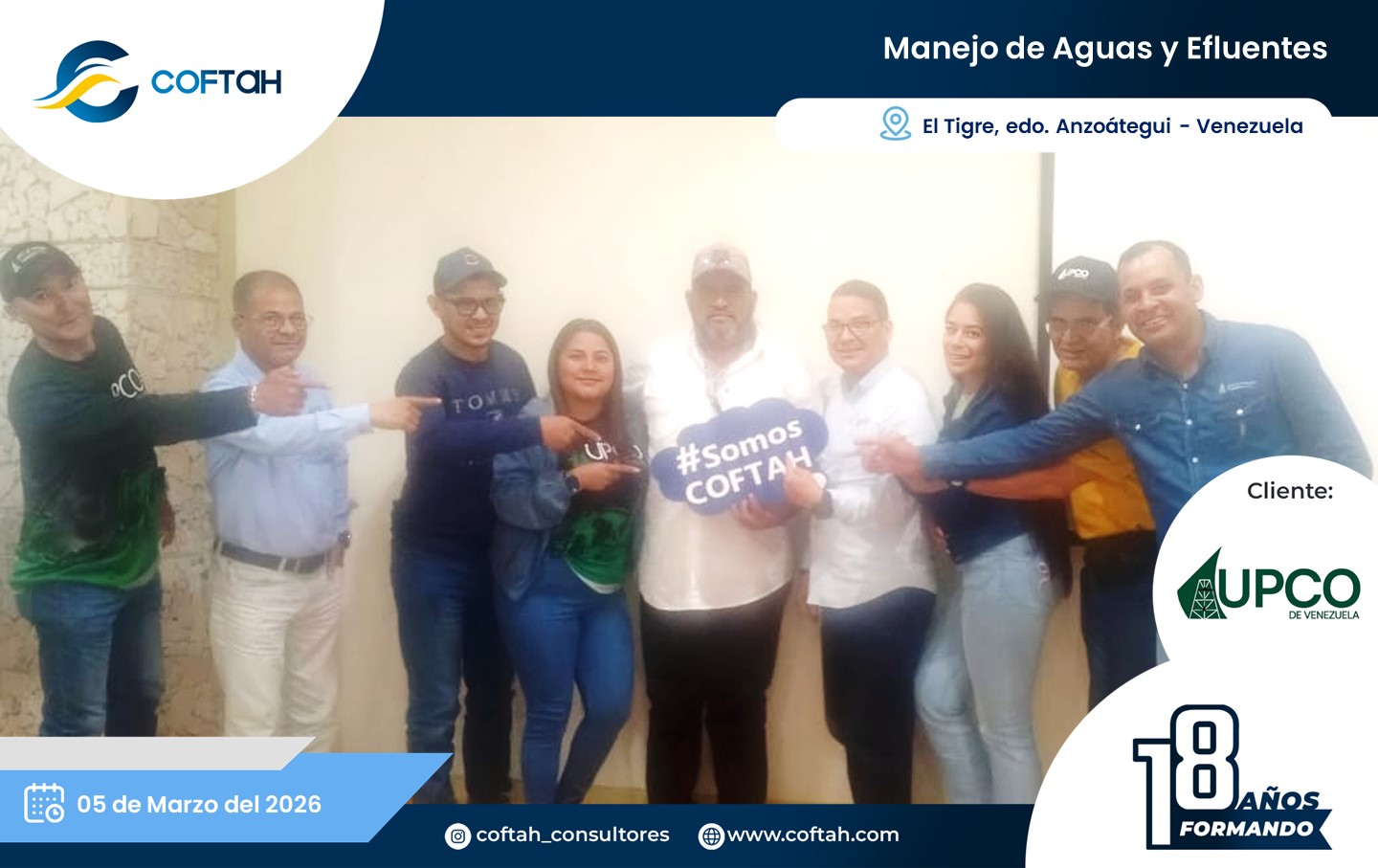 Lee más sobre el artículo Manejo de Aguas y Efluentes en UPCO DE VENEZUELA