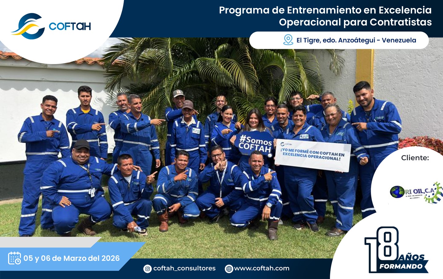 Lee más sobre el artículo Programa de Entrenamiento en Excelencia Operacional para Contratistas en ORIOIL