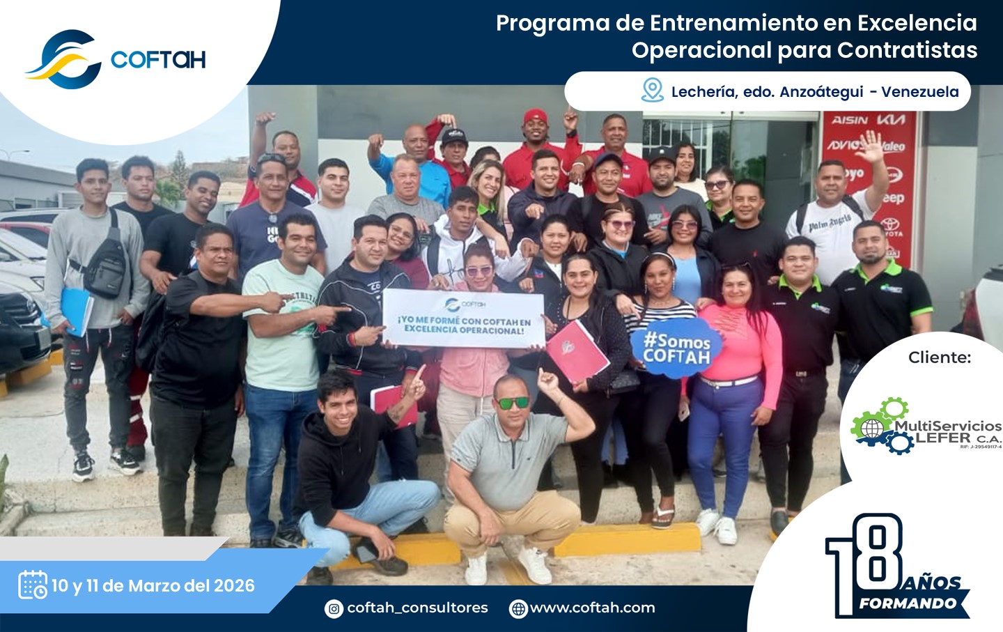 Lee más sobre el artículo Programa de Entrenamiento en Excelencia Operacional para Contratistas en MULTISERVICIOS LEFER