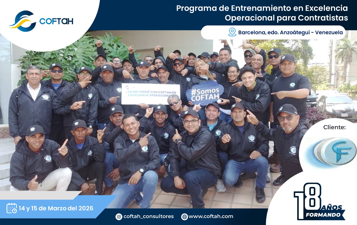 Lee más sobre el artículo Programa de Entrenamiento en Excelencia Operacional para Contratistas en CORPORACION FRANJA