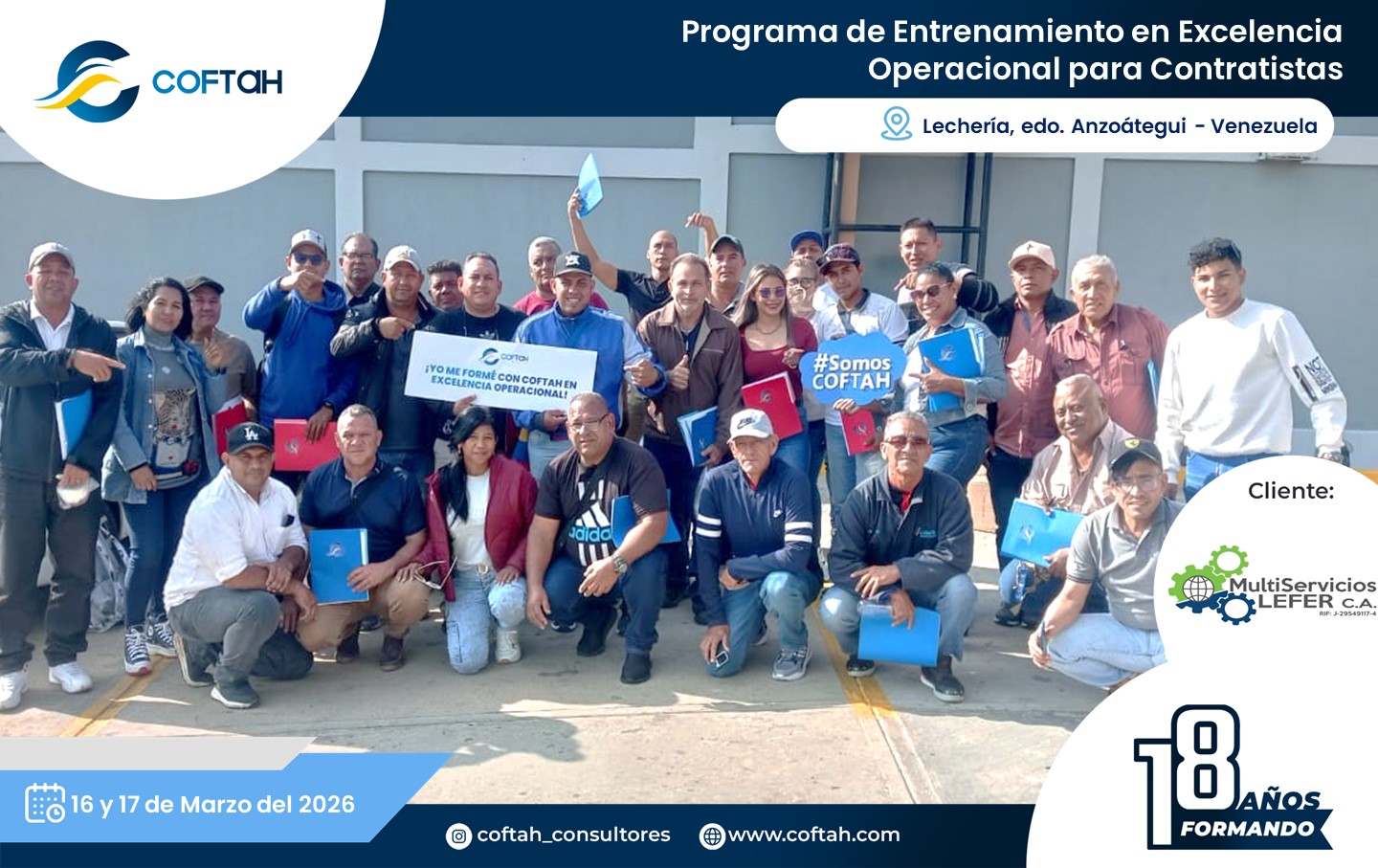 Lee más sobre el artículo Programa de Entrenamiento en Excelencia Operacional para Contratistas en MULTISERVICIOS LEFER