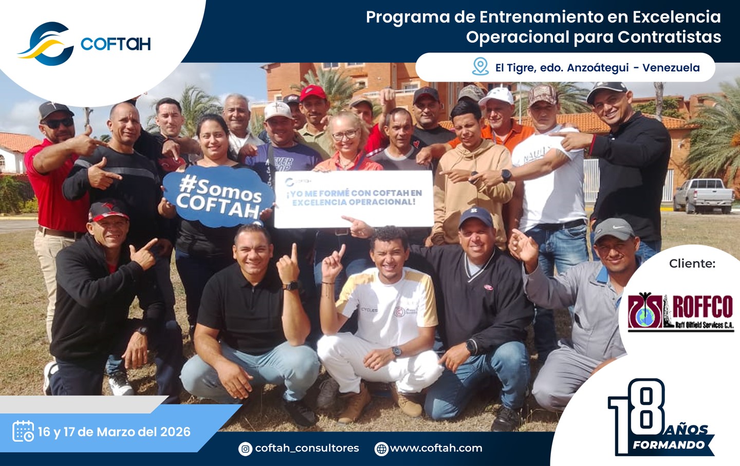 Lee más sobre el artículo Programa de Entrenamiento en Excelencia Operacional para Contratistas en ROFFCO