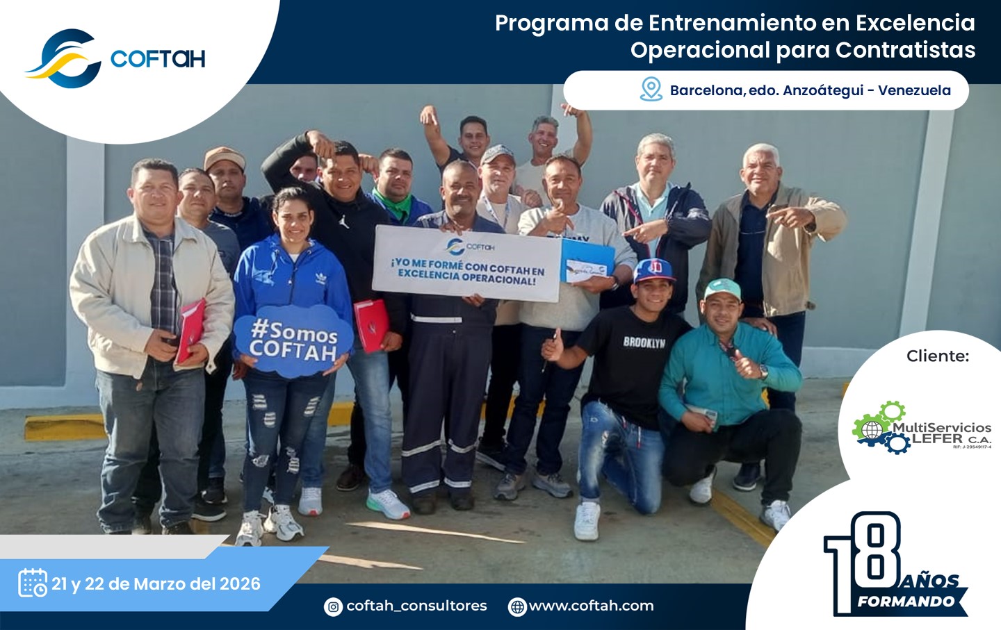 Lee más sobre el artículo Programa de Entrenamiento en Excelencia Operacional para Contratistas en MULTISERVICIOS LEFER