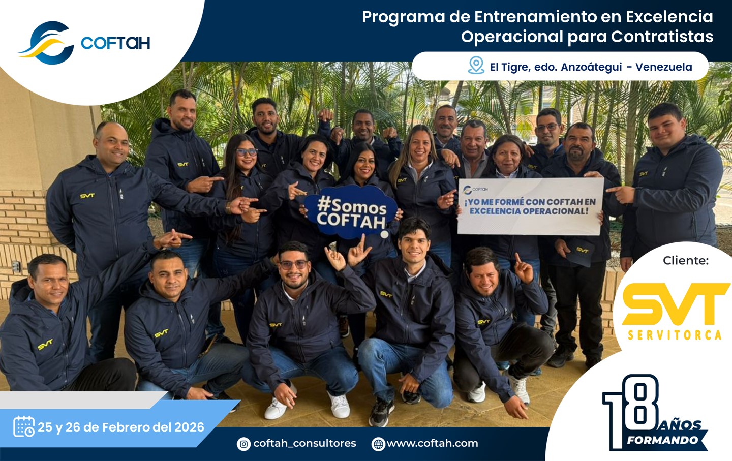 Lee más sobre el artículo Programa de Entrenamiento en Excelencia Operacional para Contratistas en SERVITORCA