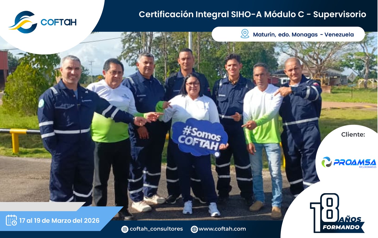 Lee más sobre el artículo Certificación Integral SIHO-A Módulo C – Supervisorio en PROAMSA