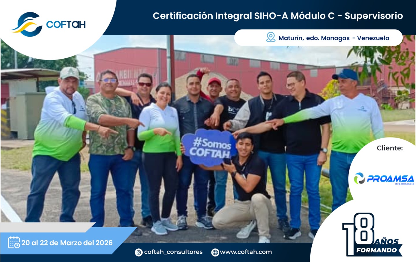 Lee más sobre el artículo Certificación Integral SIHO-A Módulo C – Supervisorio en PROAMSA
