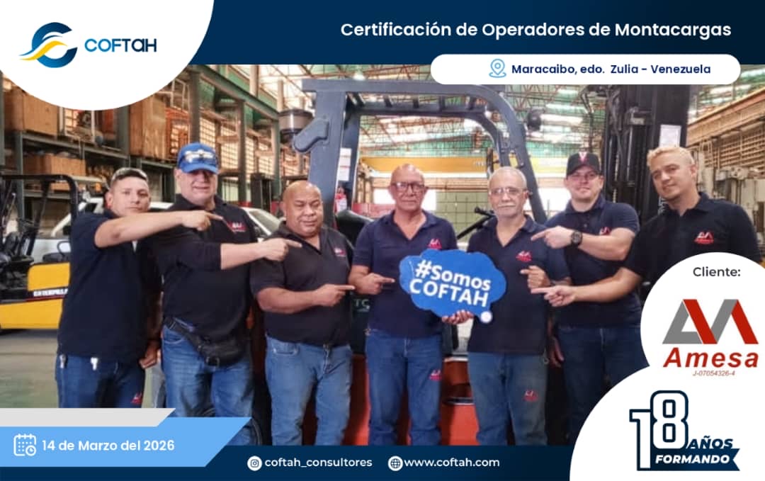 Lee más sobre el artículo Certificación de Operadores de Montacargas en AMESA
