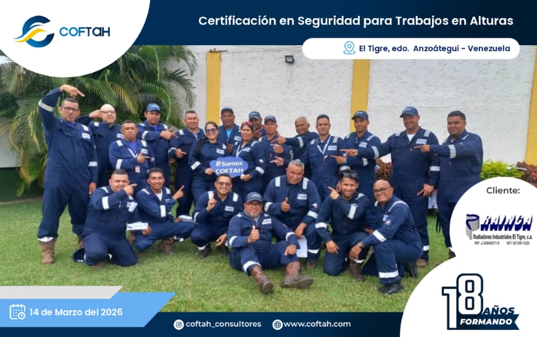 Lee más sobre el artículo Certificación en Seguridad para Trabajos en Alturas en RAINCA