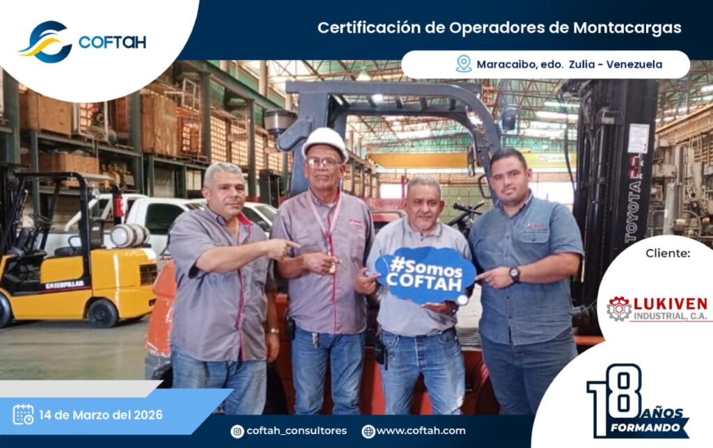 Certificación de Operadores de Montacargas