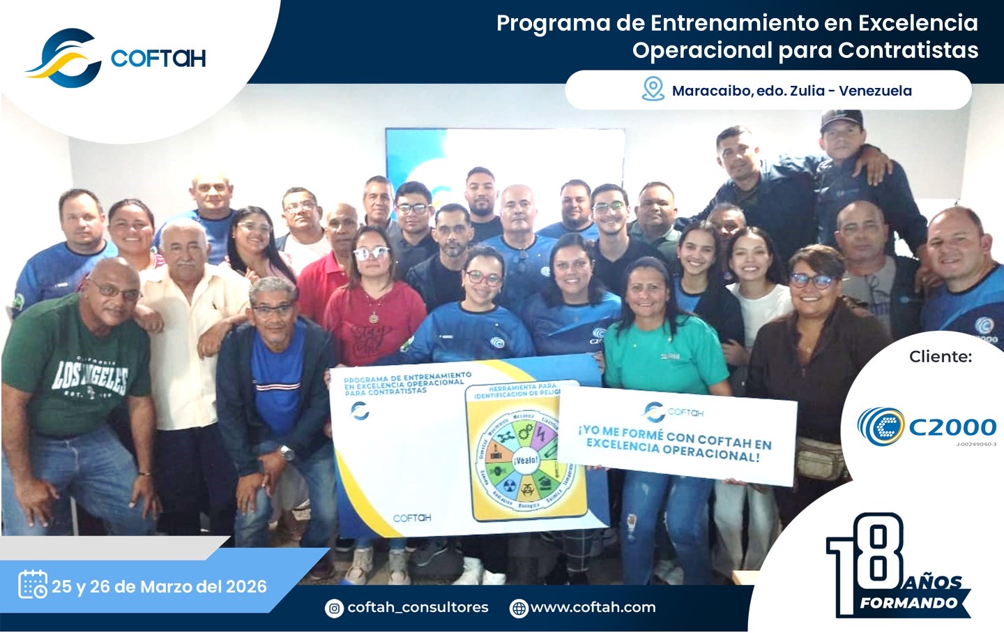 Lee más sobre el artículo Programa de Entrenamiento en Excelencia Operacional para Contratistas en CORROSION 2000
