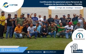 Certificación Ocupacional para Personal de Equipos de Servicios a Pozos – PULLING