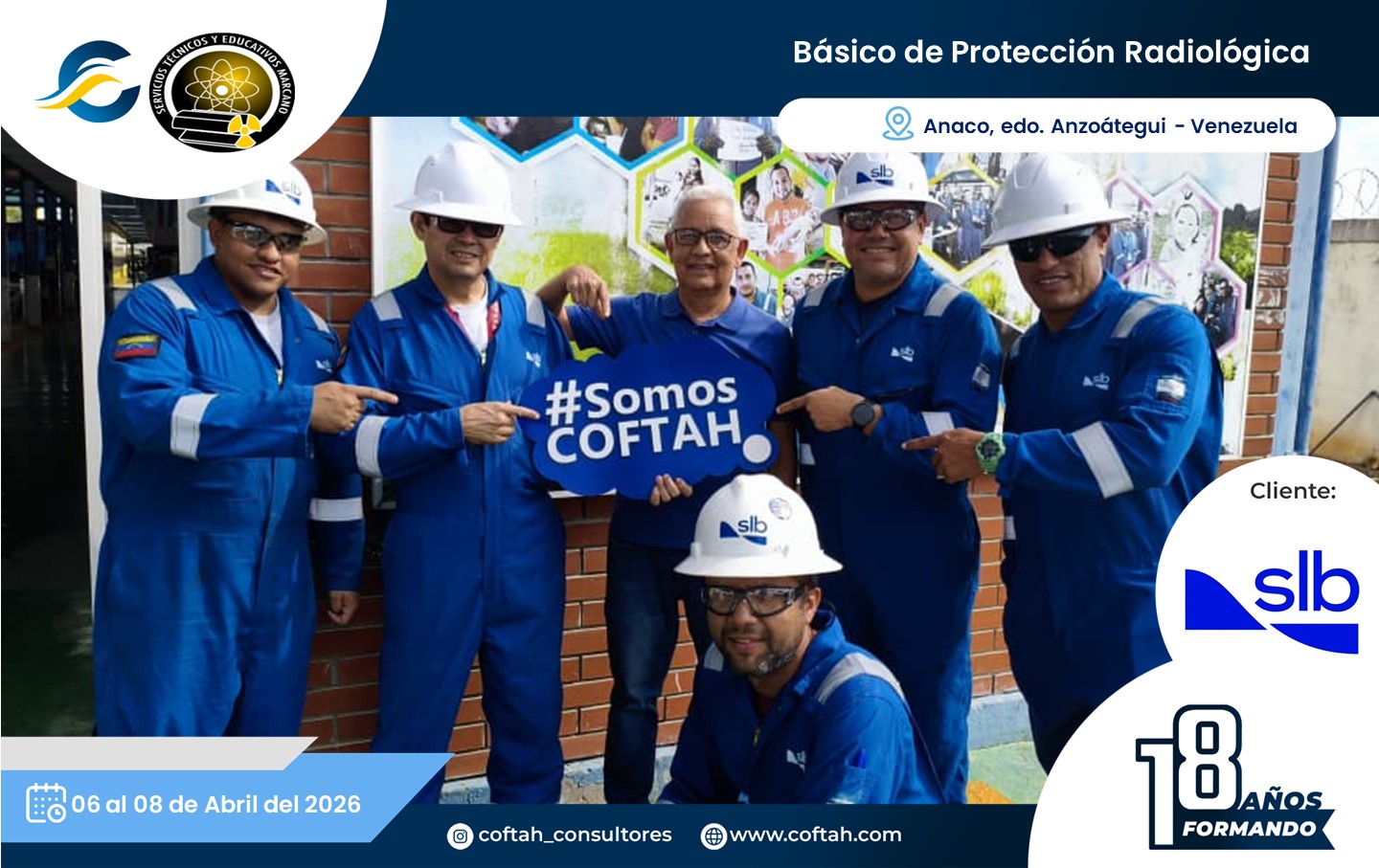 Lee más sobre el artículo Básico de Protección Radiológica en SLB