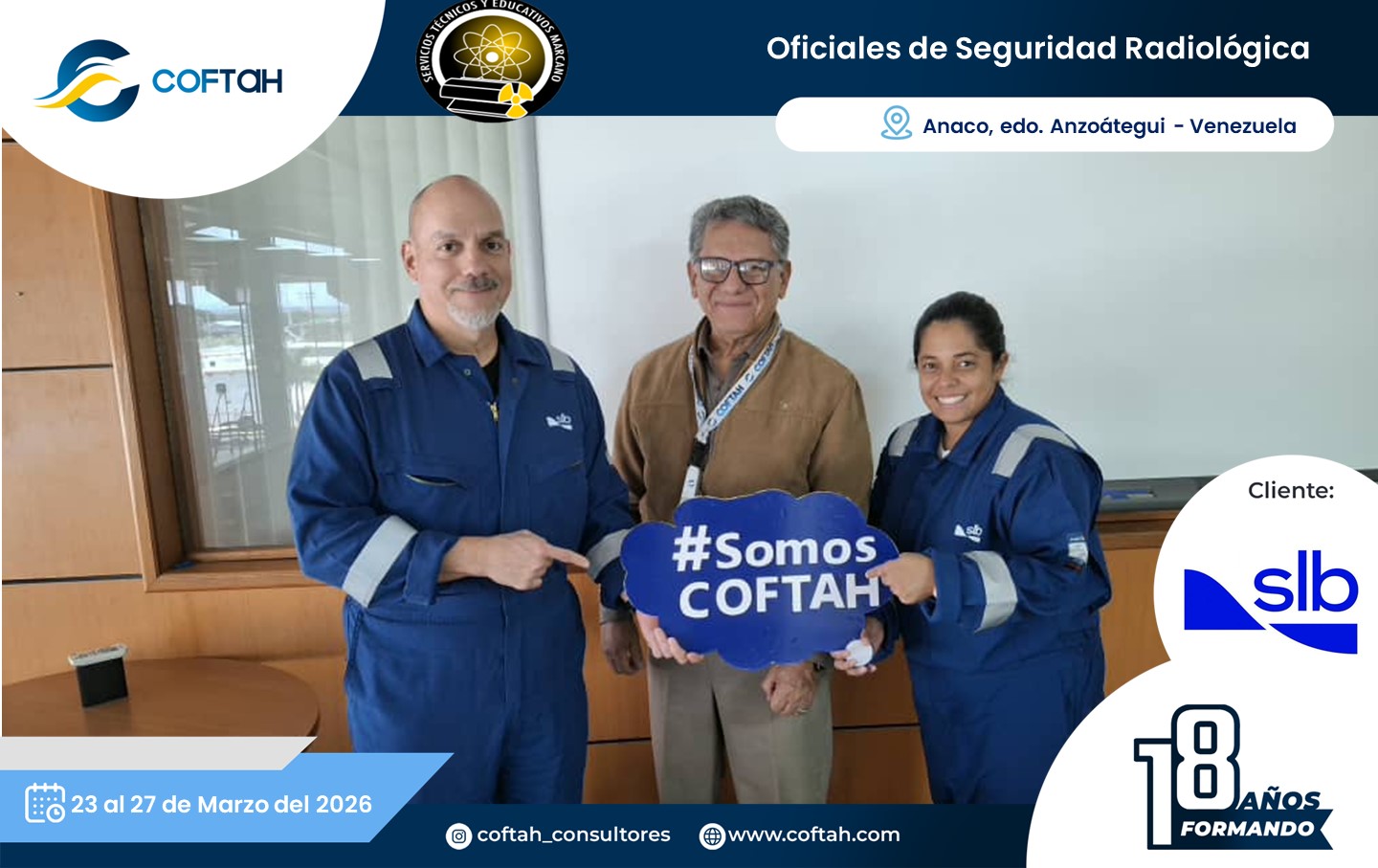 Lee más sobre el artículo Oficiales de Seguridad Radiológica en SLB