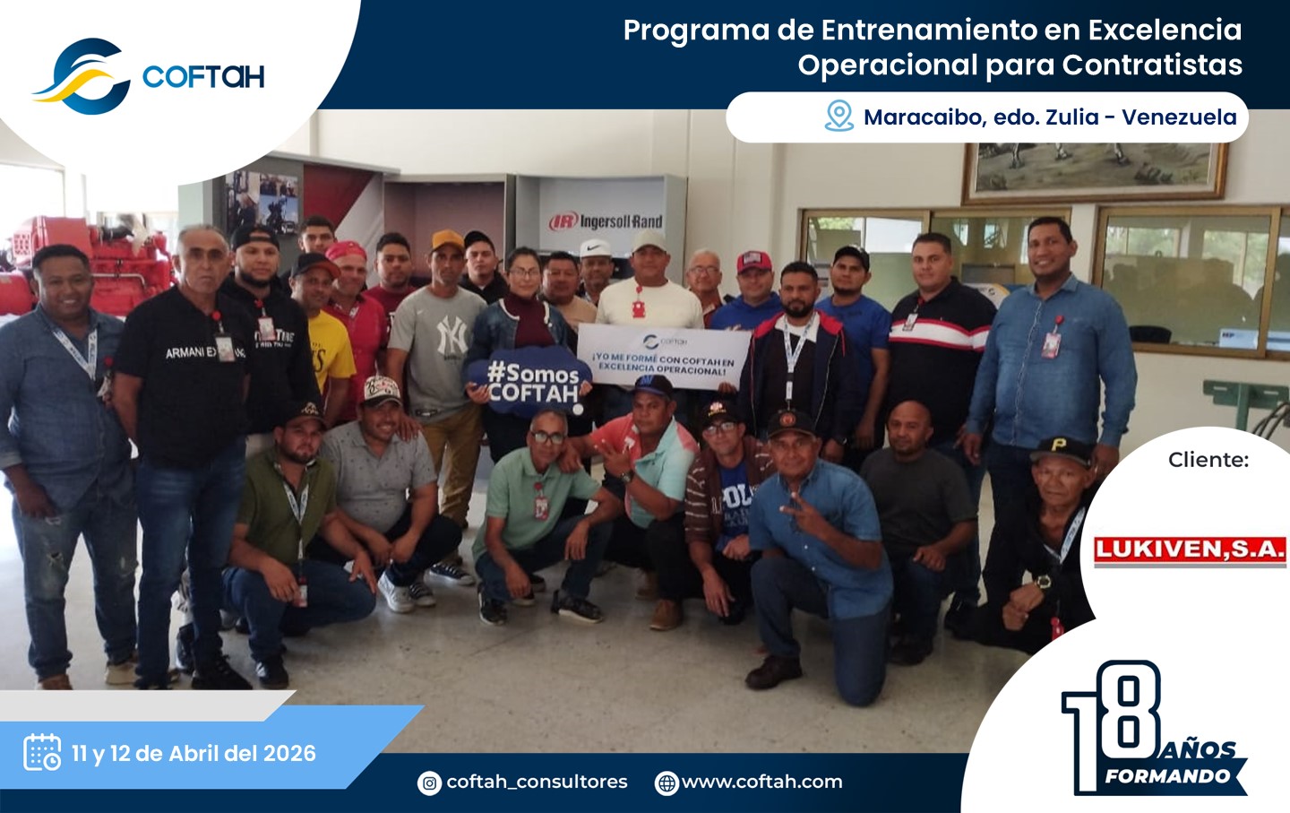 Lee más sobre el artículo Programa de Entrenamiento en Excelencia Operacional para Contratistas en LUKIVEN
