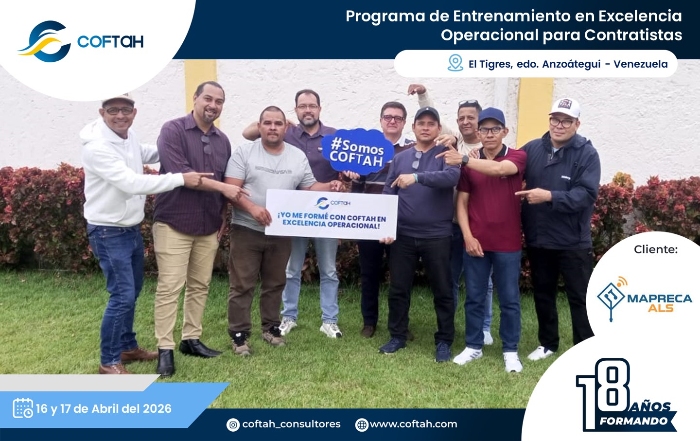 Lee más sobre el artículo Programa de Entrenamiento en Excelencia Operacional para Contratistas en MAPRECA