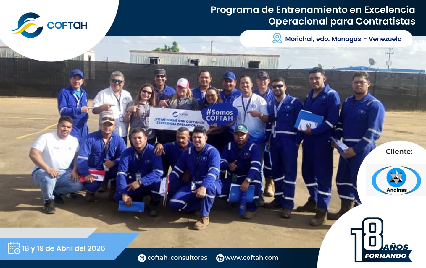 Lee más sobre el artículo Programa de Entrenamiento en Excelencia Operacional para Contratistas en ANDINAS