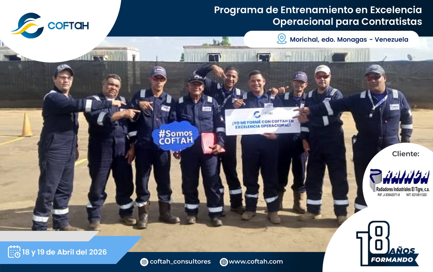 Lee más sobre el artículo Programa de Entrenamiento en Excelencia Operacional para Contratistas en RAINCA