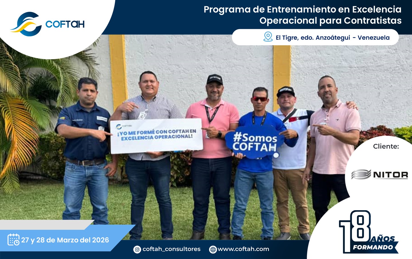 Lee más sobre el artículo Programa de Entrenamiento en Excelencia Operacional para Contratistas en NITOR
