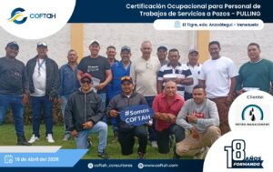 Certificación Ocupacional para Personal de Equipos de Servicios a Pozos – PULLING