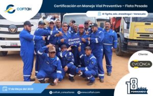 Certificación en Manejo Vial Preventivo – Flota Pesada