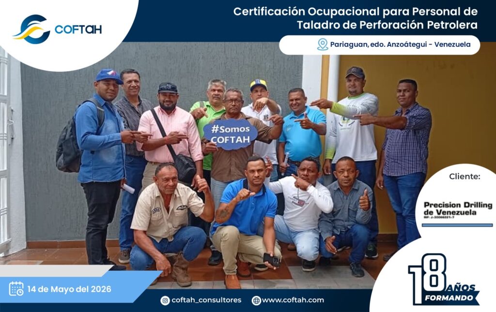 Certificación Ocupacional para Personal de Taladros de Perforación Petrolera