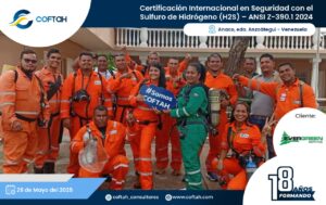 Certificación Internacional con el Sulfuro de Hidrógeno H2S – ANSI Z-390.1 2024