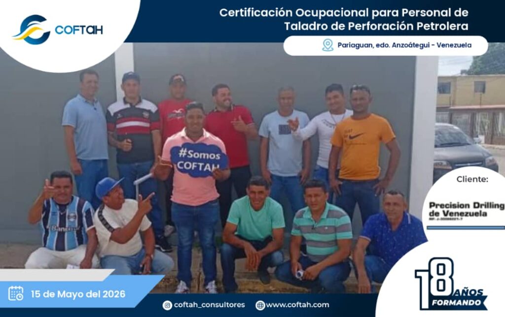 Certificación Ocupacional para Personal de Taladros de Perforación Petrolera