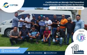Certificación en Manejo Vial Preventivo – Flota Unidades de Transporte de Personal