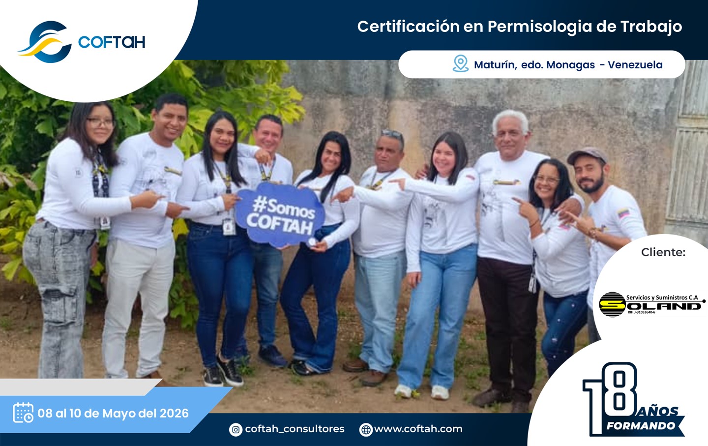 Lee más sobre el artículo Certificación en Permisología de Trabajo en SERVICIOS Y SUMINISTROS SOLAND