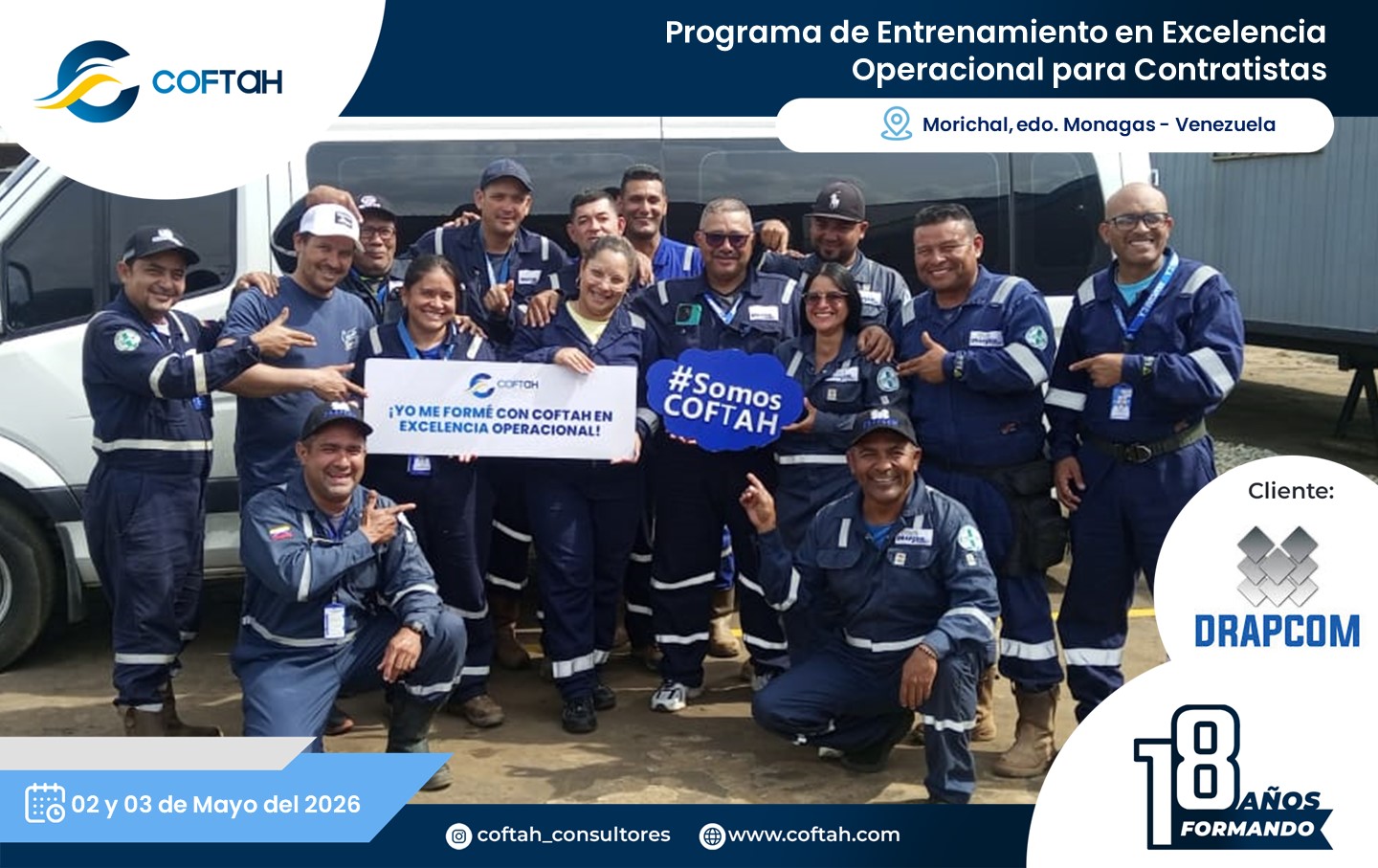 Lee más sobre el artículo Programa de Entrenamiento en Excelencia Operacional para Contratistas en DRAPCOM